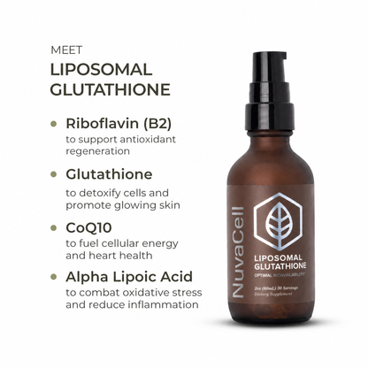 NuvaCell Liposomal Glutathione Supplement